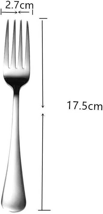 10-Piece Dinner Forks Set,Food-Grade Stainless - 7 Inches Table Forks,Flatware Forks,Dessert Forks,Salad Forks
